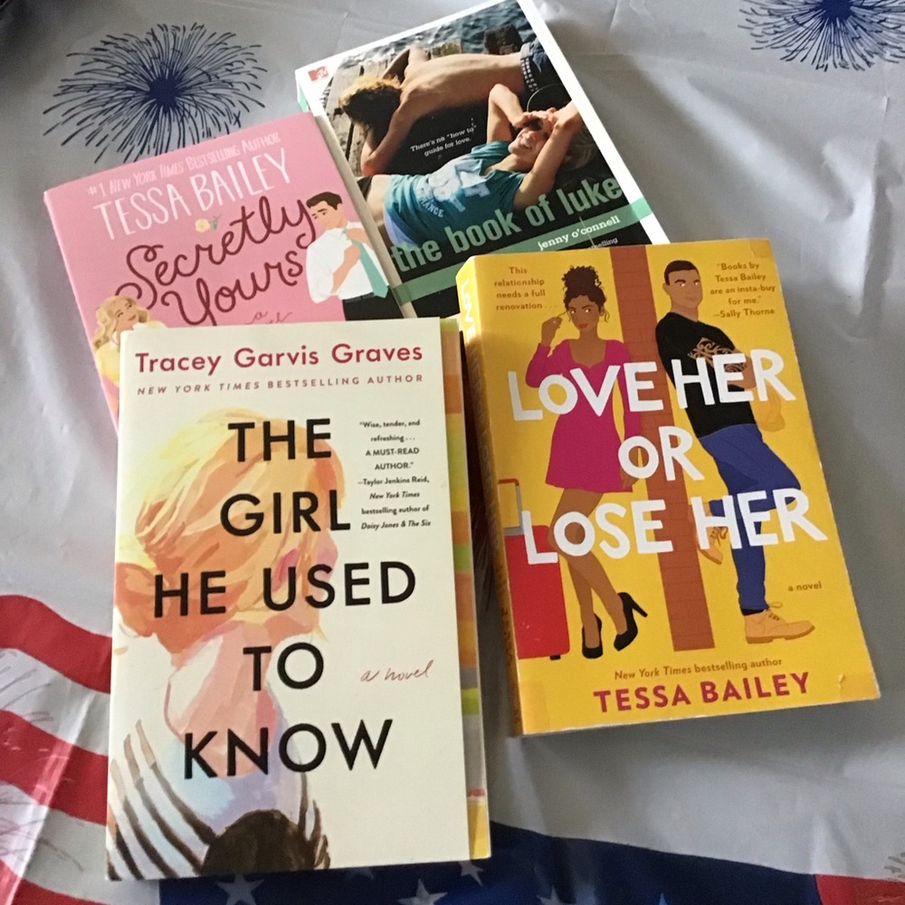 Bundle of 4 books .